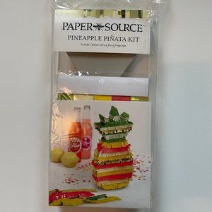 NEW 2 Paper Source Pineapple Pinata Kits - Tropical party decor